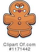 Gingerbread Woman Clipart #1171442 by Cory Thoman