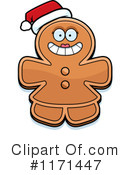 Gingerbread Woman Clipart #1171447 by Cory Thoman
