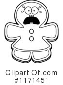 Gingerbread Woman Clipart #1171451 by Cory Thoman