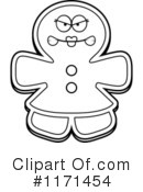 Gingerbread Woman Clipart #1171454 by Cory Thoman