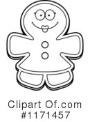 Gingerbread Woman Clipart #1171457 by Cory Thoman