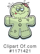 Gingerbread Zombie Clipart #1171421 by Cory Thoman