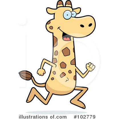 Royalty-Free (RF) Giraffe Clipart Illustration by Cory Thoman - Stock Sample #102779