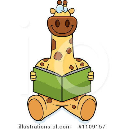 Giraffe Clipart #1109157 by Cory Thoman