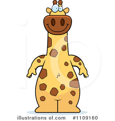 Royalty-Free (RF) Giraffe Clipart Illustration by Cory Thoman - Stock Sample #1109160