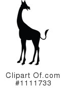Giraffe Clipart #1111733 by Prawny Vintage