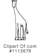 Giraffe Clipart #1113676 by Prawny Vintage