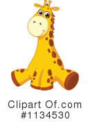 Giraffe Clipart #1134530 by yayayoyo