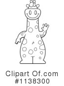 Giraffe Clipart #1138300 by Cory Thoman