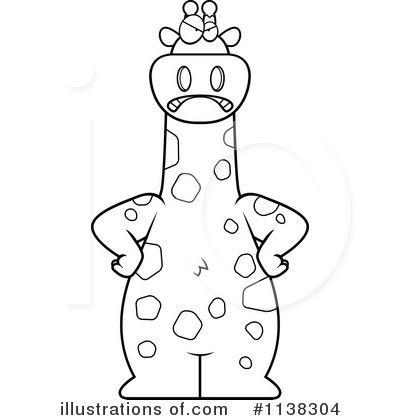 Royalty-Free (RF) Giraffe Clipart Illustration by Cory Thoman - Stock Sample #1138304