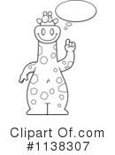 Giraffe Clipart #1138307 by Cory Thoman