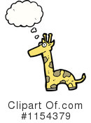 Giraffe Clipart #1154379 by lineartestpilot
