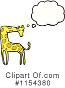 Giraffe Clipart #1154380 by lineartestpilot