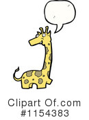Giraffe Clipart #1154383 by lineartestpilot