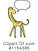 Giraffe Clipart #1154385 by lineartestpilot
