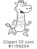 Giraffe Clipart #1156204 by Cory Thoman