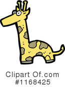 Giraffe Clipart #1168425 by lineartestpilot