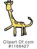 Giraffe Clipart #1168427 by lineartestpilot