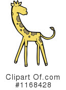 Giraffe Clipart #1168428 by lineartestpilot