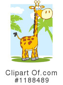 Giraffe Clipart #1188489 by Hit Toon