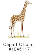 Giraffe Clipart #1246117 by BNP Design Studio