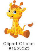 Giraffe Clipart #1263525 by Pushkin