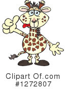 Giraffe Clipart #1272807 by Dennis Holmes Designs