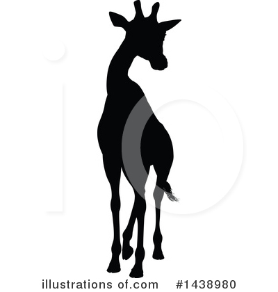 Giraffe Clipart #1438980 by AtStockIllustration