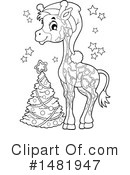 Giraffe Clipart #1481947 by visekart