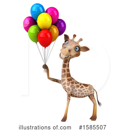 Party Balloons Clipart #1585507 by Julos