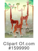 Giraffe Clipart #1599990 by BNP Design Studio