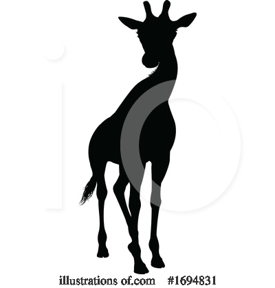 Royalty-Free (RF) Giraffe Clipart Illustration by AtStockIllustration - Stock Sample #1694831
