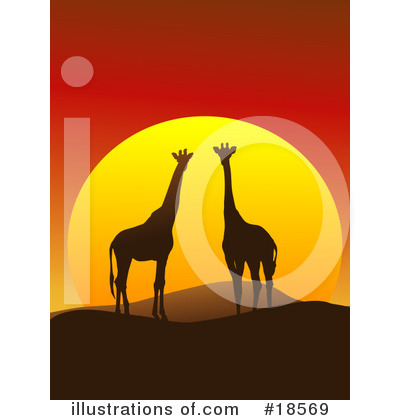 Royalty-Free (RF) Giraffe Clipart Illustration by Rasmussen Images - Stock Sample #18569