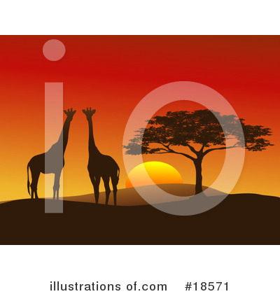 African Animal Clipart #18571 by Rasmussen Images