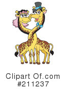 Giraffe Clipart #211237 by visekart