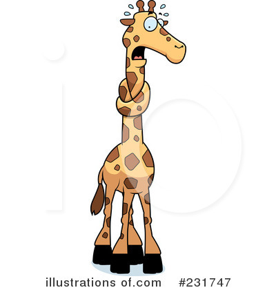 Royalty-Free (RF) Giraffe Clipart Illustration by Cory Thoman - Stock Sample #231747