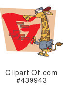Giraffe Clipart #439943 by toonaday