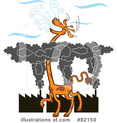 Royalty-Free (RF) Giraffe Clipart Illustration by Zooco - Stock Sample #82150