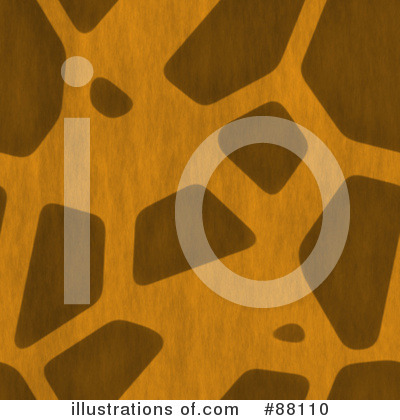 Giraffe Print Clipart #88110 by Arena Creative