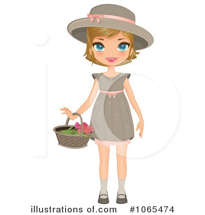 Royalty-Free (RF) Girl Clipart Illustration by Melisende Vector - Stock Sample #1065474