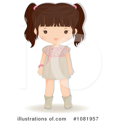 Royalty-Free (RF) Girl Clipart Illustration by Melisende Vector - Stock Sample #1081957