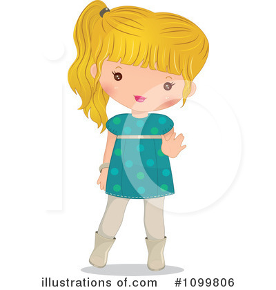 Royalty-Free (RF) Girl Clipart Illustration by Melisende Vector - Stock Sample #1099806