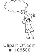Girl Clipart #1106500 by C Charley-Franzwa