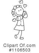 Girl Clipart #1106503 by C Charley-Franzwa