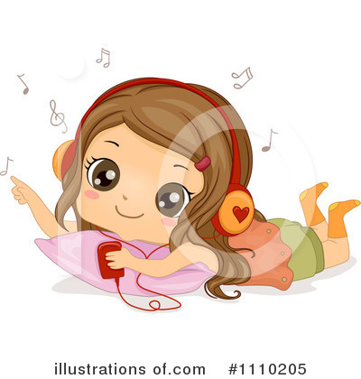 Royalty-Free (RF) Girl Clipart Illustration by BNP Design Studio - Stock Sample #1110205