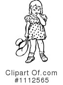 Girl Clipart #1112565 by Prawny Vintage