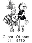 Girl Clipart #1119780 by Prawny Vintage