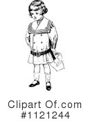Girl Clipart #1121244 by Prawny Vintage