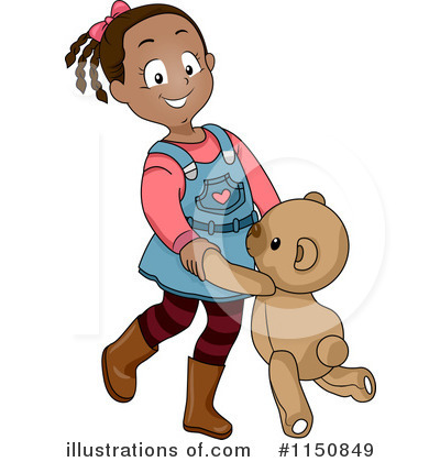 Royalty-Free (RF) Girl Clipart Illustration by BNP Design Studio - Stock Sample #1150849