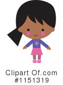 Girl Clipart #1151319 by peachidesigns